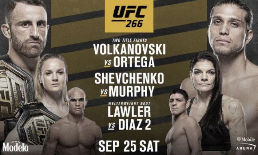 Dy duele për titull dhe një rikthim i bujshëm, UFC-266 premton spektakël në fundjavë