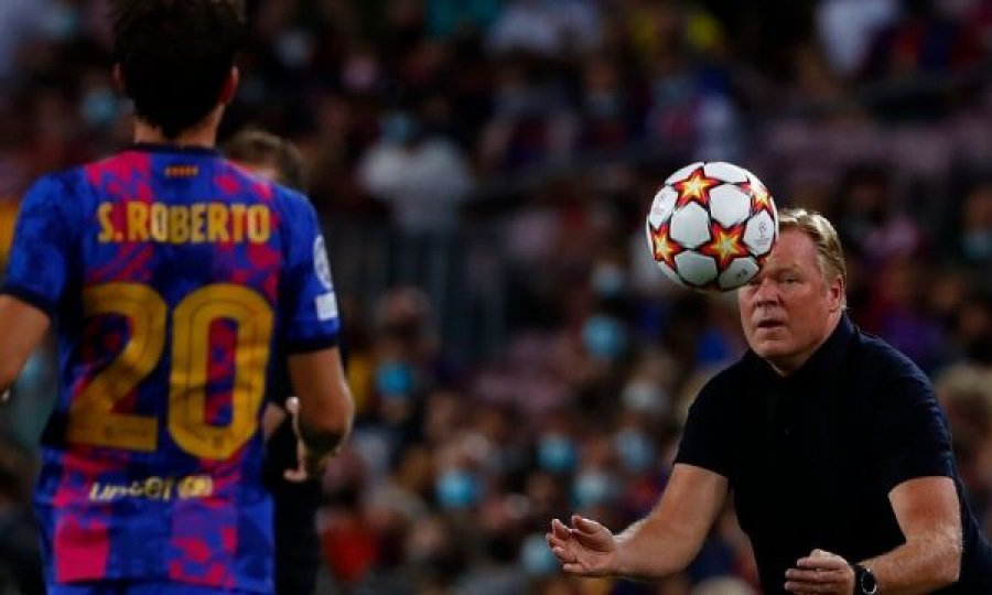 Sergi Roberto, kundër Koemanit: Vendi i katërt? Ne jemi Barça, duhet të fitojmë titullin