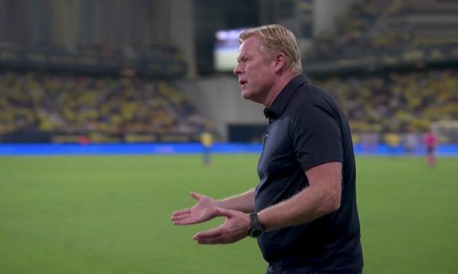  Koeman suspendohet me dy ndeshje 