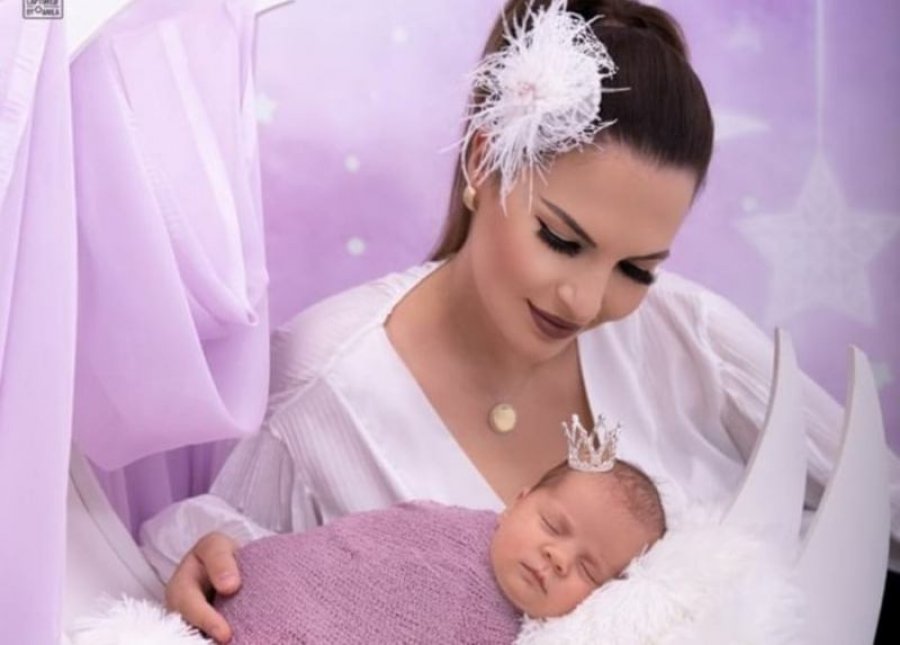 Reja e Afrim Muçiqit publikon foton me të ëmbël me vajzën e saj, ja si e quan!
