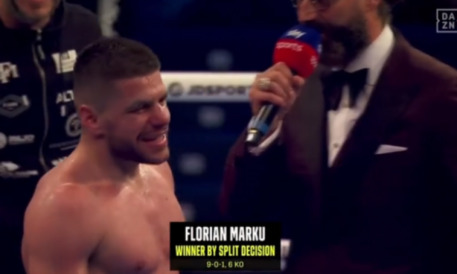 I papërsëritshmi Florian Marku, e mund boksierin ukrainas dhe shpallet kampion