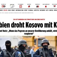 Bild: Serbia kërcënon Kosovën me luftë, rrezik për përplasje mes aleatëve të Rusisë dhe NATO-s