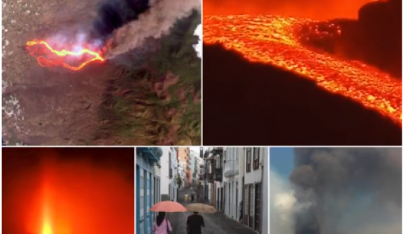 Shpërthen përsëri vullkani La Palma