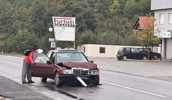  Aksident në Lupç të Podujevës, lëndohen tetë persona 