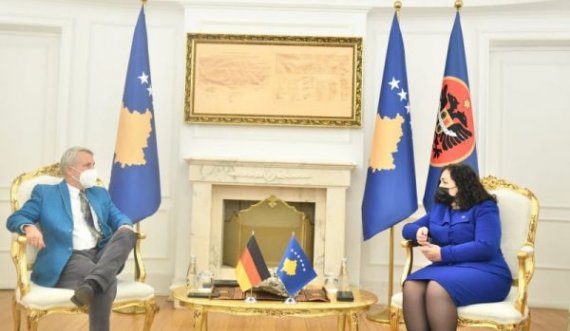 Presidentja, ambasadorit gjerman: Kosova nuk nxiti apo krijoi tensione