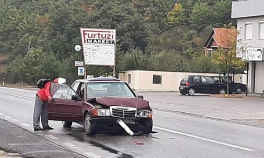  Aksident në Lupç të Podujevës, lëndohen tetë persona 