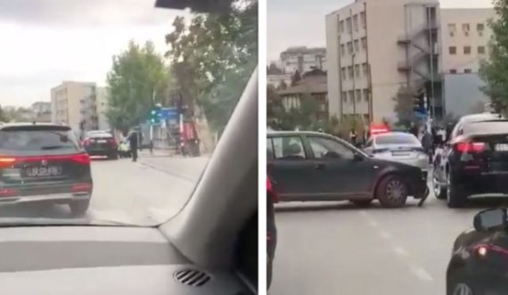 Aksident trafiku me të lënduar në Prishtinë