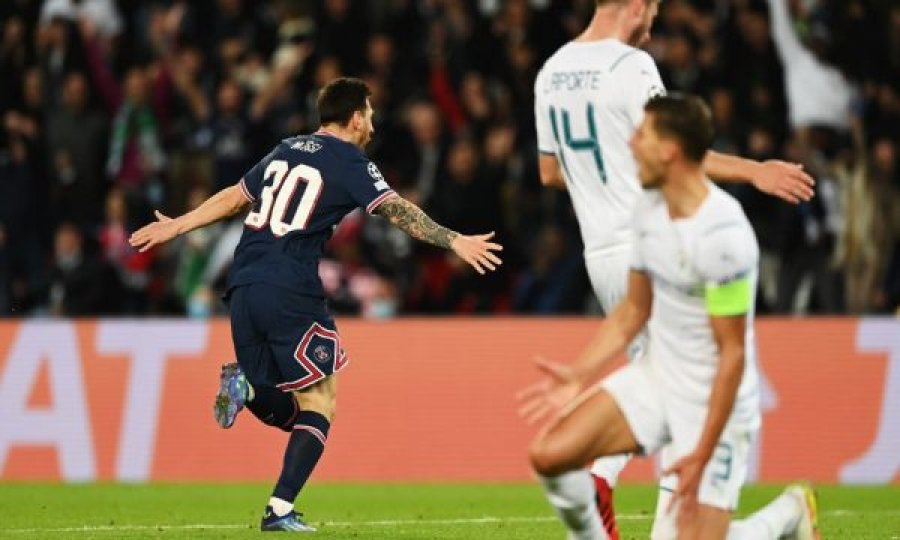 Reagon Messi pas golit të parë për PSG-në