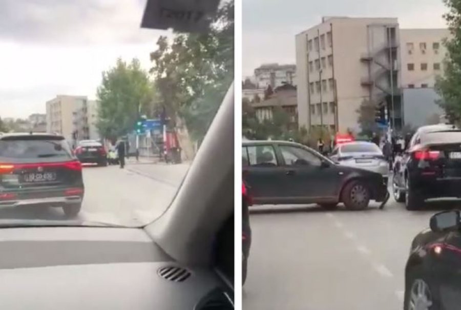 Aksident trafiku me të lënduar në Prishtinë