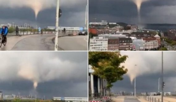 Tornado e fuqishme në Gjermani, momenti kur shkul kulmet e shtëpive, lëndohen 7 persona