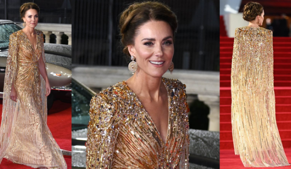 Dukesha Kate Middleton shfaqet si rrallëherë në tapetin e kuq dhe “rrëmben” vëmendjen e të gjithëve