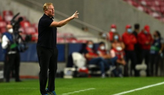 Koeman flet për humbjen turpëruese nga Benfica dhe të ardhmen e tij si trajner i Barcelonës