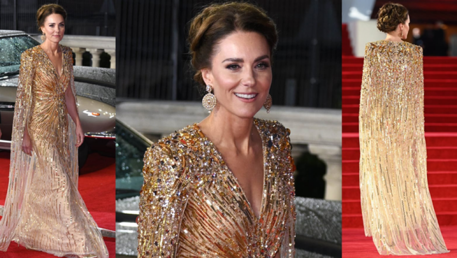 Dukesha Kate Middleton shfaqet si rrallëherë në tapetin e kuq dhe “rrëmben” vëmendjen e të gjithëve