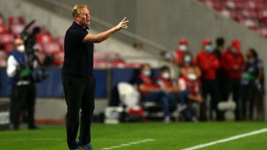 Koeman flet për humbjen turpëruese nga Benfica dhe të ardhmen e tij si trajner i Barcelonës