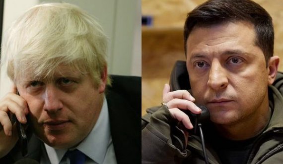 Johnson flet sërish me Zelenskiyn