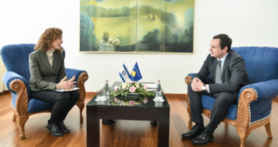 Kurti priti në takim ambasadoren e Izraelit në Kosovë
