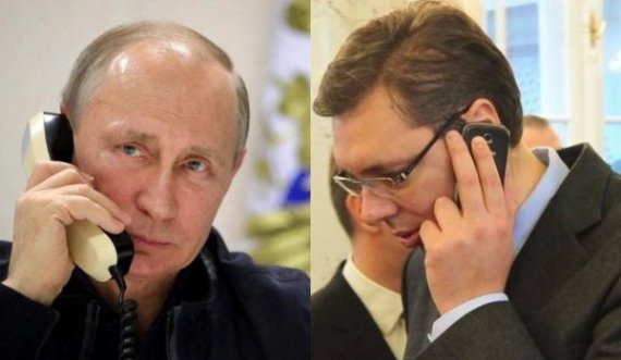 Krejt bota flet me Zelenskyn, Vuçiq bisedon në telefon me Putinin