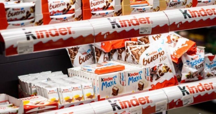AUV me njoftim të ri për produktet Kinder, thotë se janë hequr të gjitha nga tregu