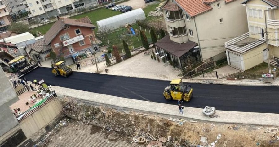 Rruga “Muharrem Fejza” po asfaltohet
