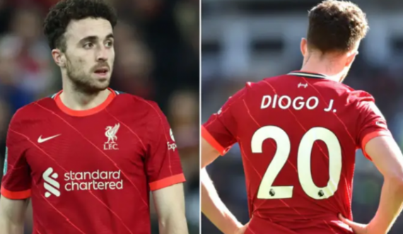 Diogo Jota nuk e mbanë të shkruar emrin e vërtetë në fanellë, arsyeja është interesante