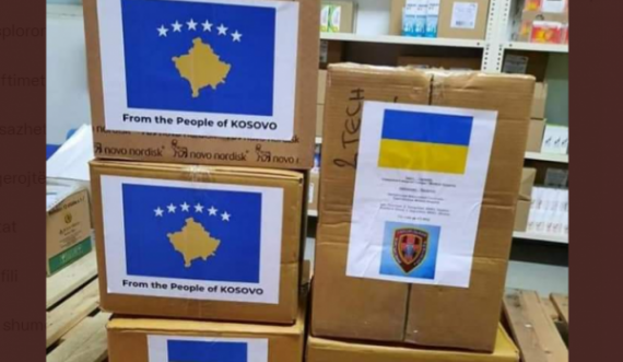 ‘Nga populli i Kosovës…’, mbërrin kongtingjenti i parë me medikamente mjekësore në Ukrainë