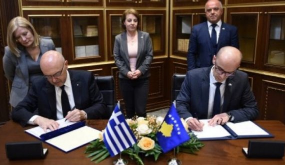 Kosova e Greqia nënshkruajnë dokument bashkëpunimi në fusha të ndryshme