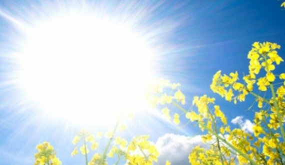 Temperatuara maksimale deri 22 gradë, njihuni me parashikimin e motit