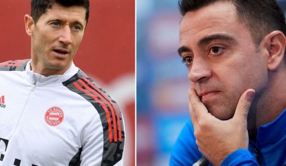 Xavi me fjalë të mëdha për Lewandowskin