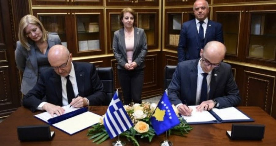 Kosova e Greqia nënshkruajnë dokument bashkëpunimi në fusha të ndryshme