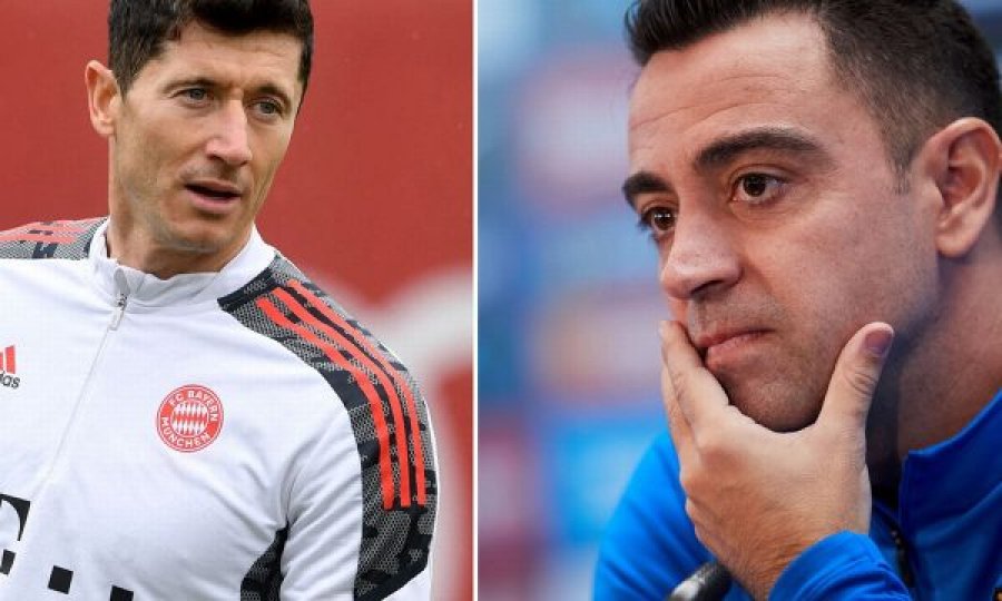 Xavi me fjalë të mëdha për Lewandowskin