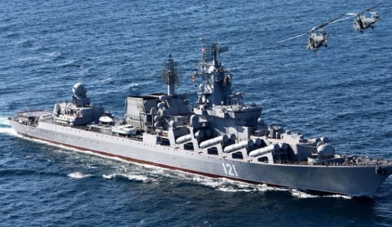 Një tjetër anije ruse po digjet në Detin e Zi