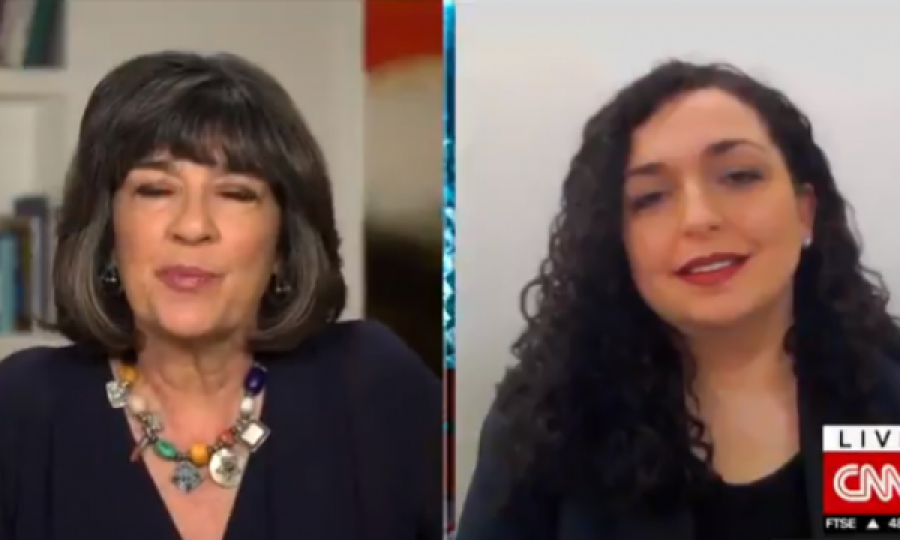 “U ngri”, presidentes Osmani i ndalet rrjeti gjatë intervistës për CNN