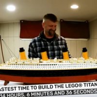 Vendos rekordin Guinness pasi montoi 'Titanikun' me lodrat Lego