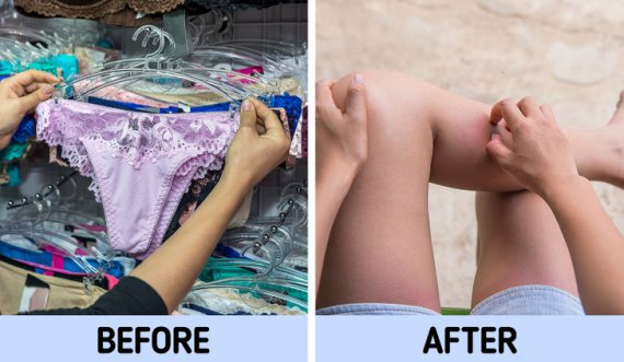 Ja çka mund të ndodhë nëse vishni të brendshme