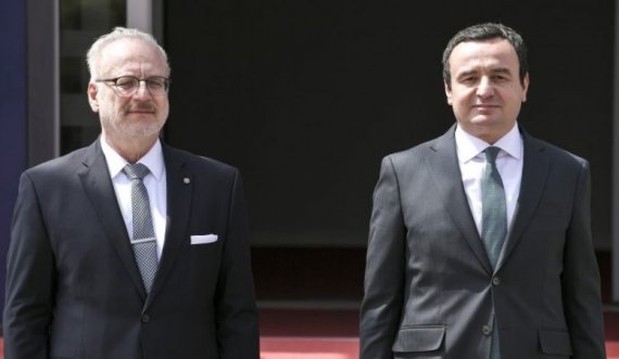 Levits në takim me Kurtin: Letonia e konsideron pavarësinë e Kosovës si të pakthyeshme