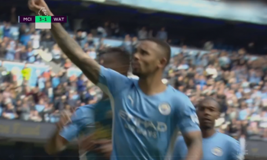 Gabriel Jesus e kompleton hat-trikun