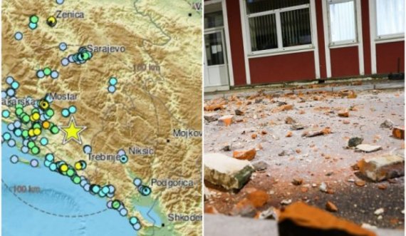 Momenti kur tërmeti e tronditi edhe njëherë Bosnjën, dalin pamjet