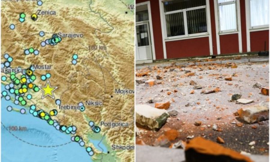 Momenti kur tërmeti e tronditi edhe njëherë Bosnjën, dalin pamjet