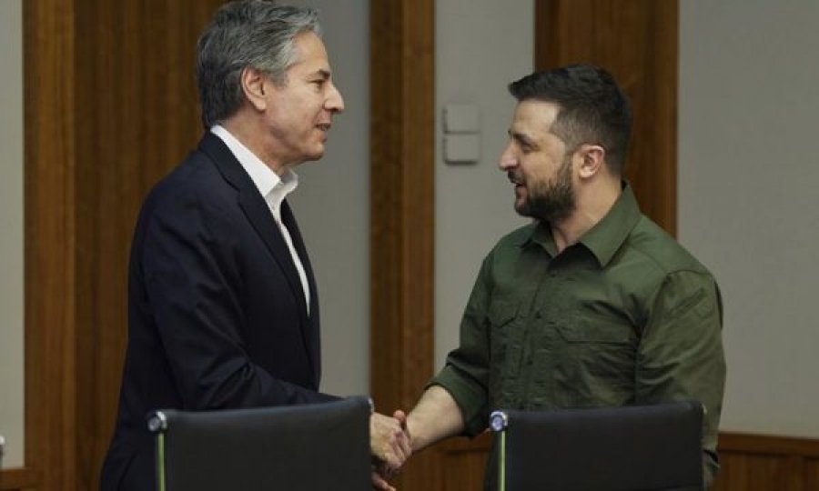 Takimi tre orësh me Zelenksyn, Blinken rrëfen se çfarë pa nga dritarja e trenit