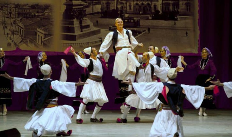 Shqiponjat e Ansamblit nga Shqipëria nesër në Shkup