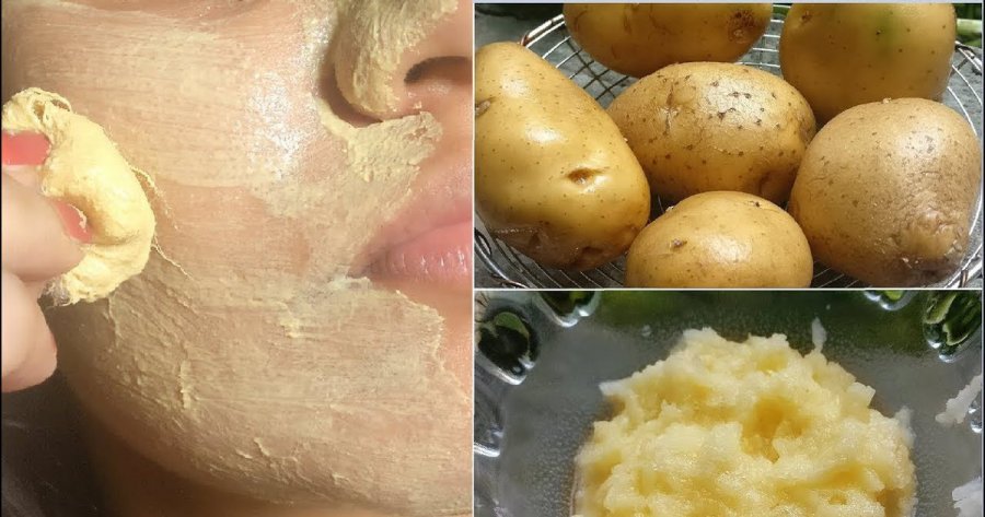 Fetët e patates të jashtëzakonshme për lëkurën e fytyrës