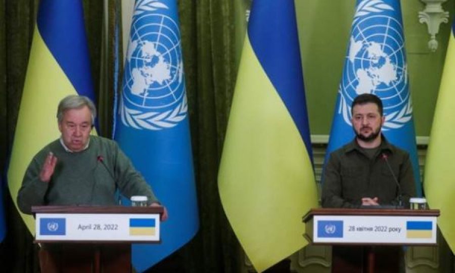 Zelensky, konferencë me Guterres – tregon çfarë i kërkoi sekretarit të OKB-së