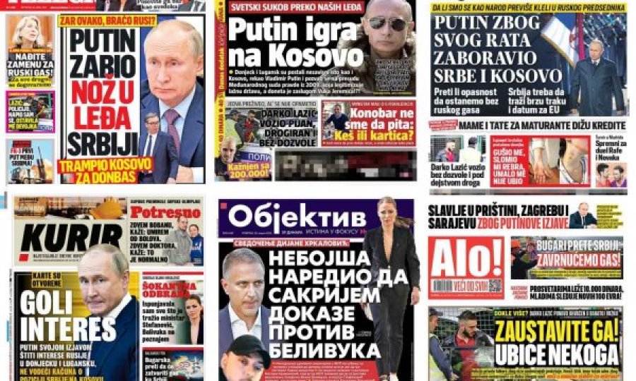 Raportimi i mediave serbe kundër Putinit, gazetari britanik jep një version se pse po ndodh