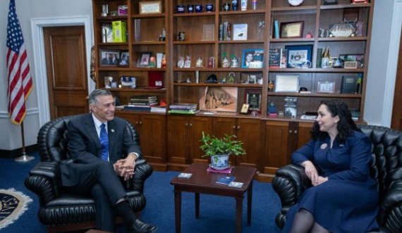 Osmani takohet me kongresistë e senatorë amerikanë, Presidenca thotë se folën edhe për anëtarësimin e Kosovës në NATO