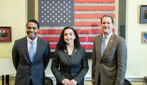 Osmani takon dy kongresistët amerikanë, i falënderon për përkrahjen ndaj Kosovës