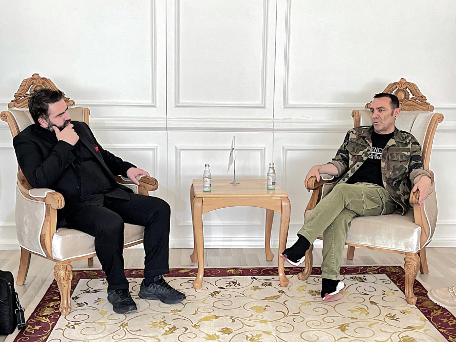 Në  ditën botërore të  Vallëzimit/ Drejtori i Ansamblit Shkodran Tolaj  në vizitë zyrtare në Prishtinë 