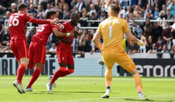 Liverpooli shënon fitore të rëndësishme në udhëtim te Newcastle, vendos goli i Keitas