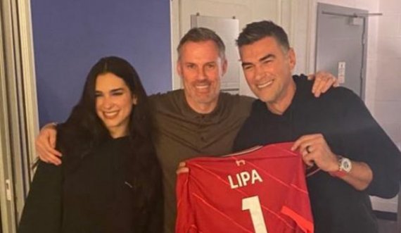 Legjenda e Liverpool e nderon Dua Lipën