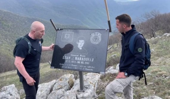 Ramush Haradinaj viziton vendin ku ka rënë vëllai i tij, Luani