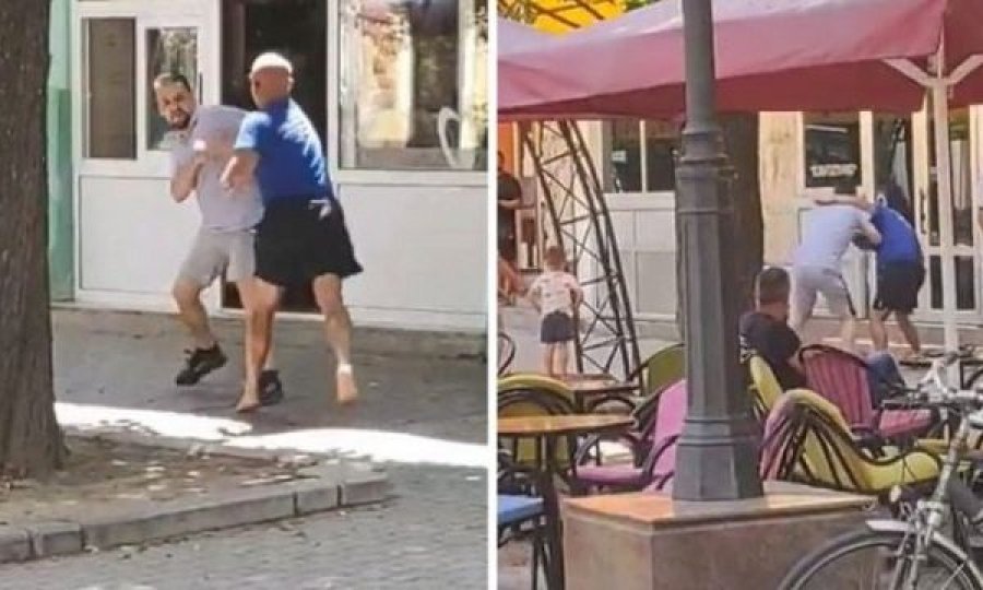 Politikanët serbë rrahën në qendër të qytetit Apatin, për shkak të mospajtimeve rreth Kosovës